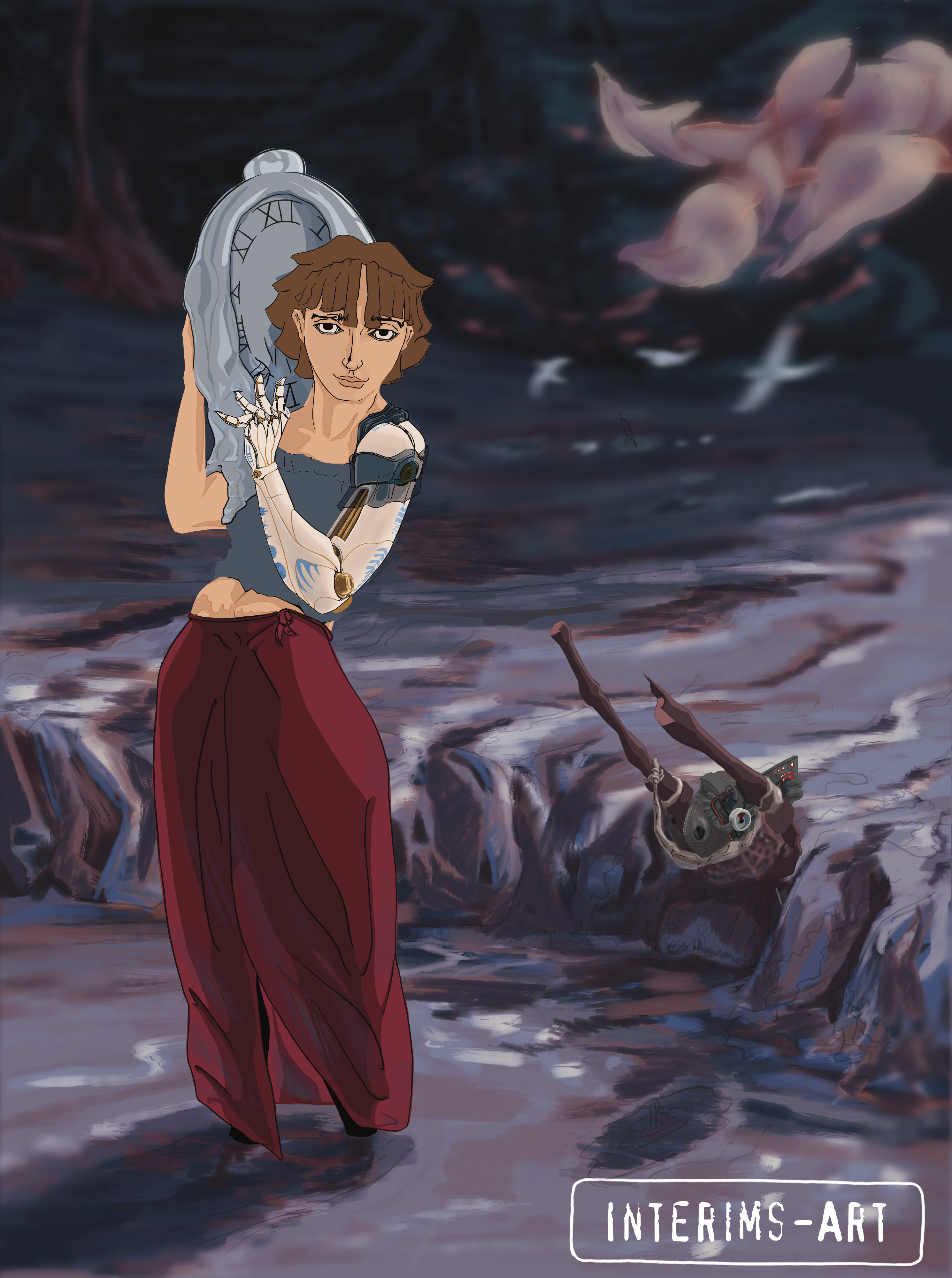 Clockgirl - Dali